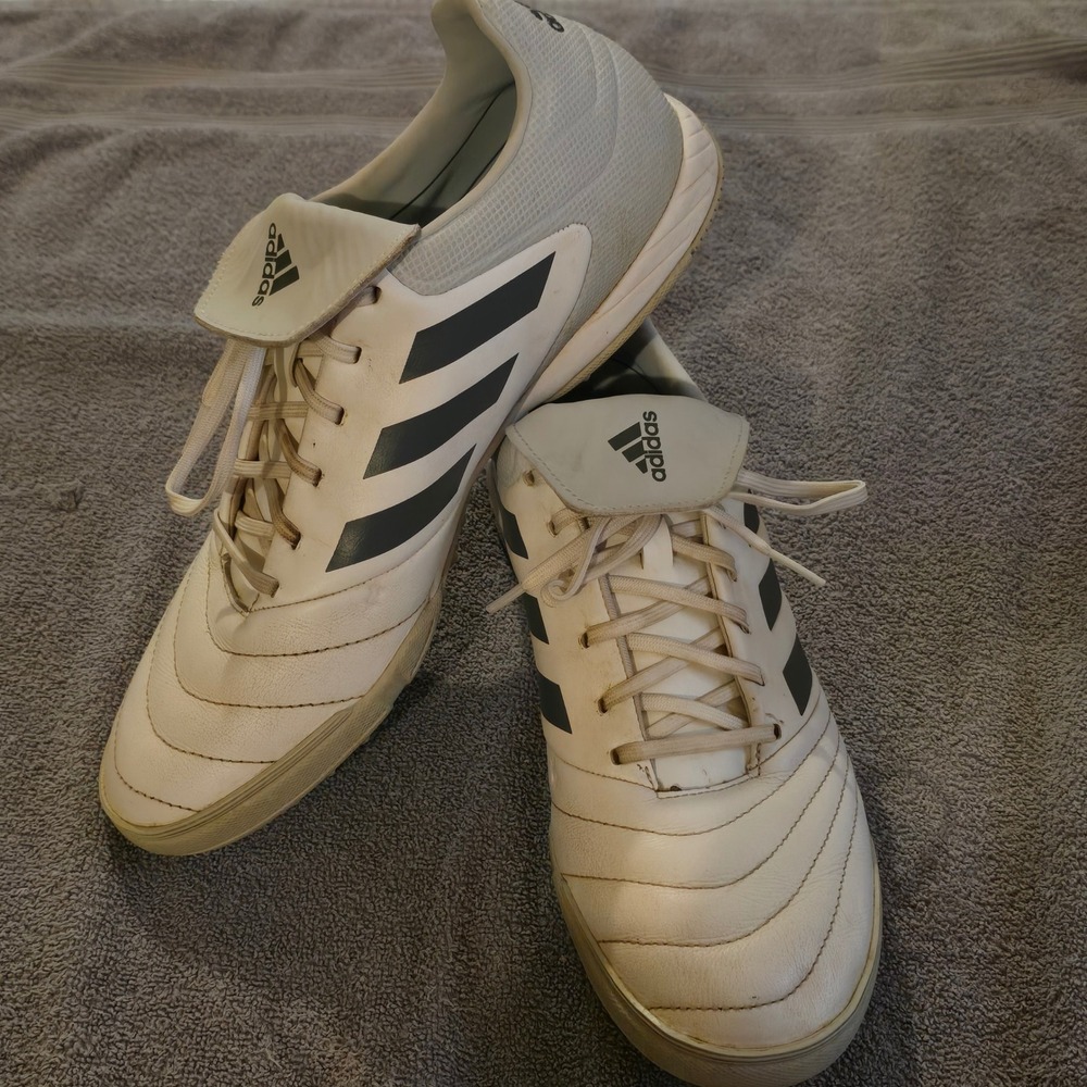 Adidas Copa Tango 17.3 TF 10.5 Soccer Shoes Mens White Black BB6098 Turf Shoe